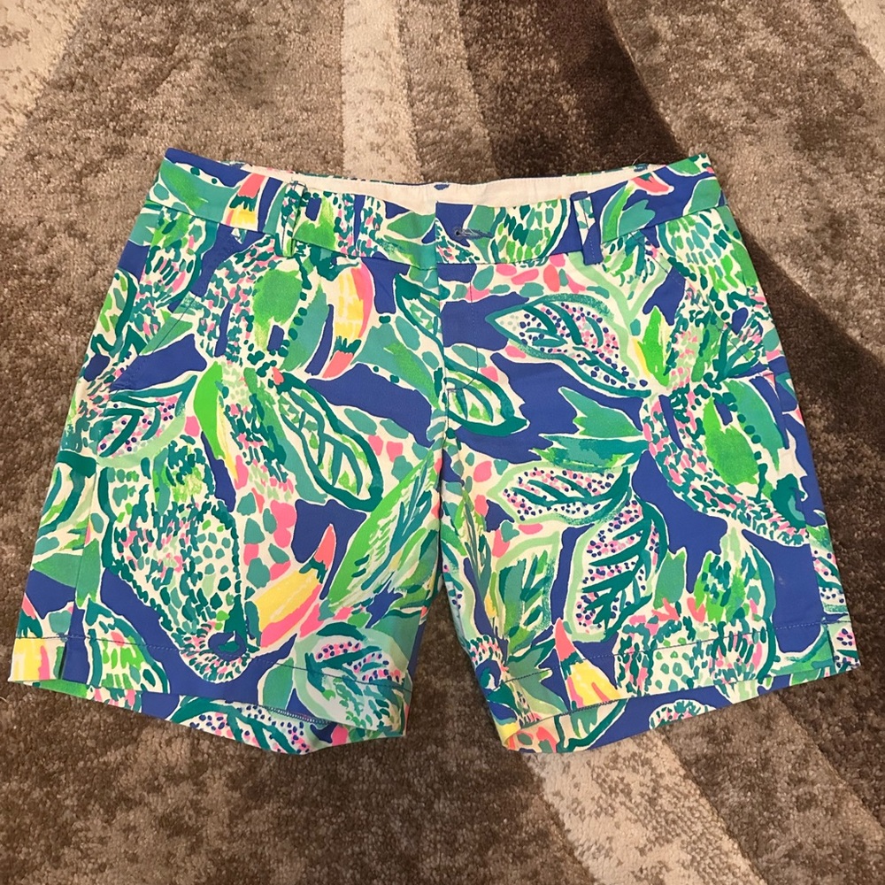 Like new lily pulitzer jayne stretch shorts